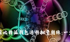 如何使用比特派钱包进行批量转账：一