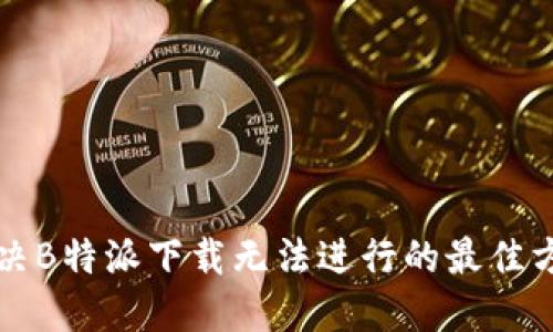 解决B特派下载无法进行的最佳方法