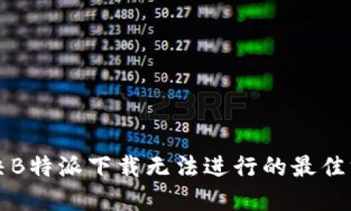 解决B特派下载无法进行的最佳方法