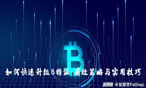 如何快速升级B特派：有效策略与实用技巧