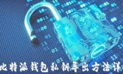  比特派钱包私钥导出方法详解