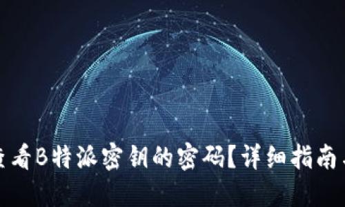如何查看B特派密钥的密码?详细指南与解答