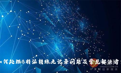 如何处理B特派转账无记录问题及常见解决方法