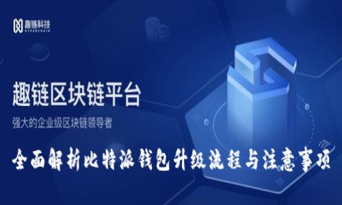 全面解析比特派钱包升级流程与注意事项
