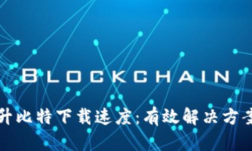 如何提升比特下载速度:有效解决方案与技巧