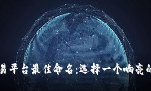比特交易平台最佳命名:选择一个响亮的品牌名