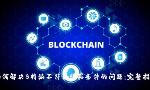 如何解决B特派不符合购买条件的问题:完整指南