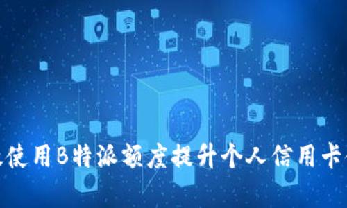 如何有效使用B特派额度提升个人信用卡使用体验