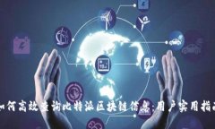 如何高效查询比特派区块链信息：用户