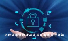 比特派无法打开的原因及解决方案详解