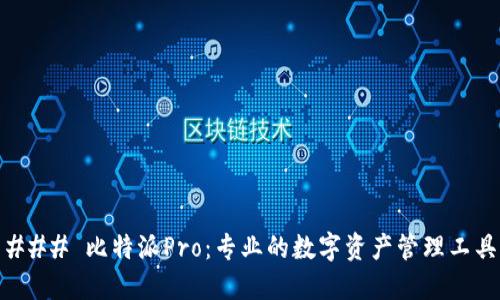 ### 比特派Pro：专业的数字资产管理工具