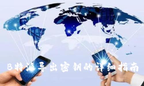 B特派导出密钥的详细指南